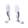 Meias Cano Alto Transfronteiriças, Meias Esportivas Elásticas, Meias para Ciclismo, Corrida, Yoga, Meias de Compressão Longas Masculinas, Meias Respiráveis de Secagem Rápida Femininas