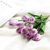 Simulação de lírio do vale mini tulipa pu tulipa flor artificial decoração de flores artificiais buquê falso flor simulação flor