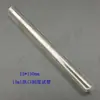Tubo de Ensaio Graduado de Vidro de Fundo Arredondado com Borda Enrolada, Resistente a Altas Temperaturas, Grande Capacidade, Alto Borossilicato, Disponível em 100/150/200ml