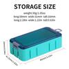 Caja de Pesca Rubik de Plástico Caja de Almacenamiento Caja Luya Caja Magnética para Anzuelos de Pesca Señuelos Artificiales Caja de Herramientas para Accesorios de Pesca Móvil