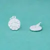 Plata Esterlina S999 Chapado Personalizado Colgante Ojo del Diablo Seiko Pulsera de Abalorios DIY de Plata Pura Collar Accesorios de Plata