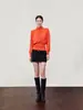 Ropa para mujer transfronteriza al por mayor: tops de punto de manga larga, de doble cara, modernos, elegantes y con estilo