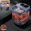 [Venta al por mayor Dropshipping] Cubo para pies de roble con calefacción y temperatura constante, masajeador eléctrico para pies, cubo de fumigación, baño de pies saludable