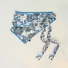 25 Bufandas Triangulares Nuevas con Cordones Estampado de Anacardo Leopardo Cortina de Asiento Accesorios de Pañuelo para la Cabeza Estilo Coreano Chal Retro para Mujer
