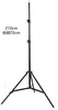 Suporte para Luz de Anel 2,1m Suporte para Tripé de Câmera Suporte Pequeno de Liga de Alumínio para Luz 1,9m
