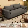 Sofá de tecido para uso doméstico na sala de estar e no quarto, sofá preguiçoso para apartamentos pequenos e casas de aluguel, sofá-cama reto moderno de um ou dois lugares