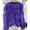 Suéter de Punto Holgado Suave de Terciopelo Imitación de Visón Nuevo para Otoño e Invierno con Diseño de Retazos de Felpa Suéter Pulóver para Mujer Tendencia