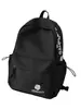 Mochila azul marino de estilo americano con color de contraste, estilo universitario fresco, adecuada para estudiantes, versátil para ir al trabajo y uso casual.