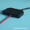 Caja de distribución de 6 orificios con puerto DuPont para luces de gabinete, 1 a 6 luces LED con conector de distribución DuPont, en stock