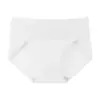 Pantaletas de Algodón Puro de Cintura Alta para Control de Abdomen Mujer 2026, Verano Delgadas Cómodas Transpirables Talla Grande Triángulo Ropa Interior para Mujeres