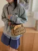 Bolsa Transversal Gatinho Fofo para Mulheres 2025 Nova Cartoon Pequena Quadrada Bolsa de Ombro de Alta Qualidade Nicho para Passeio e Trabalho