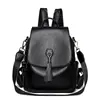 Mochila Nueva para Mujer para Viajes al Aire Libre Mochila de Gran Capacidad Mochila Sencilla y Moderna para Viaje al Trabajo Textura PU Bolso con Borlas para Mujer