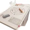 Tapete de Silicona para Amasar, Engrosado, Grado Alimenticio, Antideslizante, Tamaño Grande, para Uso Doméstico, Estirar y Amasar Masa, Tapete de Cocina para Hornear