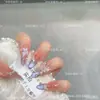 Borboleta de Desejo Puro Borboleta 3D Olho de Gato Unhas Vestíveis Feitas à Mão Borboleta Brilhante Pura Feita à Mão Estilo Desejo Puro