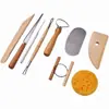 Juego Mult piezas de Herramientas para Esculpir Arcilla, Cuchillos para Tallar, Herramientas para Modelar Arcilla, Set de Arcilla Suave, Combinación de Herramientas para Cerámica, Escultura DIY