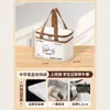 Bolsa Térmica para Marmita, Bolsa Tote Bento, Folha de Alumínio Espessa, Bolsa Térmica à Prova d'Água para Trabalhadores de Escritório e Alunos do Ensino Fundamental