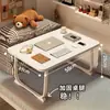 Mesa de Noche Escritorio Mesa para Laptop Dormitorio Estudiantil Escritorio de Escritura Mesa Pequeña Mesa Plegable Gadget de Dormitorio Amazon