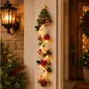 Colgante de Puerta Navideño Brillante Colgante de Puerta Navideño Luminoso