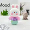 Chaveiro Boneca Pingente Coelho Miffy Fofo Coelho Cereja Chaveiro Boneca Pingente Artesanal DIY Caixa Surpresa Arqueológica