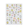 Pegatinas para decoración de uñas hot oro plata estrella luna estrella pegatinas de relieve tridimensionales papel con adhesivo decoraciones de uñas accesorios pequeños parche