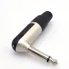 Plug de Mixer de 6,3 mm Pode Ser Soldado Cotovelo de 90 Graus Carcaça de Liga de Zinco Plug de Liga de Cobre