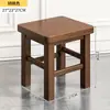 Taburete de Madera Maciza, Banco Pequeño, Taburete Cuadrado, Taburete Bajo, Taburete Pequeño para el Hogar, Taburete Pequeño de Madera, Taburete para Cambiar Zapatos, Banco Pequeño de Madera, Silla Infantil