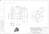 Montaje de Brida Articulada Flotante Tipo Brida Redonda Eje con Ranura para Anillo de Retención Pasador Voladizo 45# Núcleo de Eje WHE01