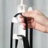Gancho para Bolsos, Estante para Bolsos, Almacenamiento de Sombreros y Ropa, Estante Colgante sin Taladro, Organizador para Armarios y Entradas