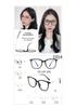 Gafas de marco de pegamento de oro TR90 explosiones no magnéticas ultraligeras tendencia de moda decoración gafas Joker café grande comercio exterior 1014