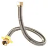 Tubería Corrugada de Acero Inoxidable 304 de Alto Flujo para Calentador de Agua, Entrada y Salida de Agua Caliente y Fría, Manguera Metálica Antiexplosión