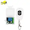 Interruptor de Control de Acceso Inalámbrico con Control Remoto de 5V12V24 Voltios, Interruptor de Punto con Retardo, Puerta, Bocina de Luz DC con Módulo de Canal Único