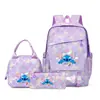 Nueva Mochila Estudiante Stitch para la Temporada de Regreso a Clases Ligera y que Reduce la Carga Gran Capacidad para Grados 1-6 Niños y Niñas Bolso de Hombro