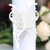 Amazon Servilletero Mariposa Boda Hebilla Toalla Hueco Dorado Hotel Decorativo Papel Encaje Lunares Venta al Mayoreo