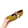 Zapatos Planos de una Sola Correa Estilo Retro 2026 para Mujer, Versátiles y Cómodos Zapatos Mary Jane Bajos de Punta Cuadrada para Uso en Exteriores