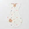 Manta Envolvente para Bebé Transpirable Saco de Dormir Envoltura para Bebé Algodón Puro Manos Arriba Recién Nacido Anti-Sobresalto Primavera/Verano Estilo Rindición Manta Anti-Patadas