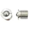 Acero Inoxidable Brida Cabeza de Bola Pistón de Resorte Empuje de Bola Pin de Bola Roscado Posicionamiento Bola Tornillo de Bola Paso Onda Fbpjs