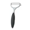 Pelador de acero inoxidable para uso doméstico, raspador de patatas, pelador de frutas, herramienta de cuchillo de cocina multifuncional para frutas