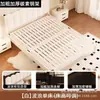 Cama de Hierro Forjado Tapizada Suave Ultradelgada Estilo Crema Francés Cama Moderna Minimalista con Marco de Hierro Silencioso para Hogar Doble Individual Alquiler