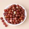 Ágata Rayado de Café de Alta Gama Cuentas Sueltas Accesorios DIY Enfilado Macarrón Pulsera de Múltiples Gemas Collar Cuentas Espaciadoras Accesorios