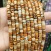 Cuentas sueltas de piedra natural de 3x6 mm, espaciadoras redondas, cuentas de ágata y amatista, para pulseras y collares, cuentas semiacabadas, venta al por mayor