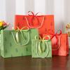 Nova Sacola de Presente Árvore da Sorte Sacola de Embalagem para Presente Sacola de Papel Verde Sacola para Assar Sacola para Roupas Bolsa de Mão Sacola de Presente