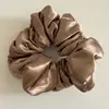 Diademas de almohada personalizadas del fabricante~ Scrunchies de algodón de burbuja satinado francés que no dañan el cabello, tela cómoda y muy elástica