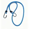 Cuerda de Color de Alta Elasticidad con Gancho de Acero Recubierto de Plástico 8mm Correa de Tronco Gancho Cuerda de Amarre de Equipaje Motocicleta