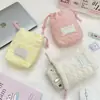 Bolsa de Almacenamiento con Cordón Acolchada de Corazones Macaron 6921, Estuche Protector para Cámara Polaroid, Bolsa de Almacenamiento para Cosméticos y Artículos Pequeños