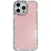 Capa de Celular Flash Diamond IMD Adequada para Apple 16Promax Tendência 16 Acrílico 15Pro Fivela Anel 14 Glitter 13