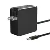 Adaptador de Alimentação para Laptop Pd100W Tipo-C Conversível Carregador de Nitreto de Gálio Plug C Ccc/Ul