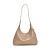 Bolsa de axila de venta caliente transfronteriza para mujer 2025 Nueva Bolso de hombro simple casual versátil Bolso de mano de cuero encerado de alta calidad