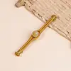 Hebilla de Cheongsam con Hilo Dorado Envuelta Alrededor de una Hebilla de una Sola Línea, Accesorio Decorativo de Vestido Nuevo Tradicional Estilo Chino, Traje Tang Hanfu de una Sola Línea