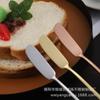 Cuchillo para Mermelada 304 Espátula para Mantequilla Resistente a Altas Temperaturas Raspador de Repostería Dorado Engrosado Cuchillo para Pan Queso Mantequilla Venta al por Mayor
