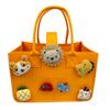 Internet Celebrity Felt Bag Acompanhando Bolsa de Presente Bolsa de Feltro dos Desenhos Animados Saco de Presente de Banquete de Casamento de Um Ano de Idade Logotipo Personalizado